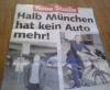 Halb München hat kein Auto mehr, Titelthema der tz